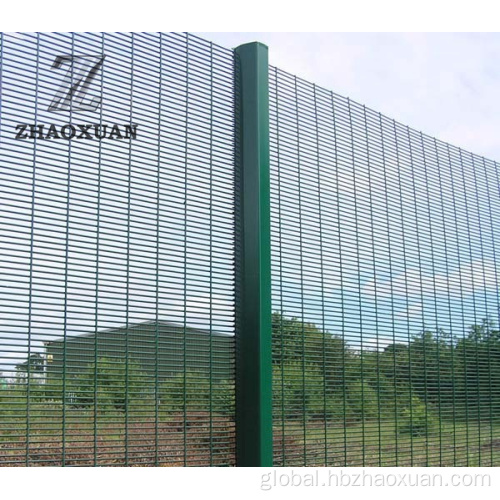 High Security Fence Anti Climb Mesh 358 Railway Station Fence Manufactory